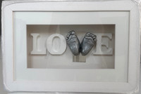 3d love frame feet